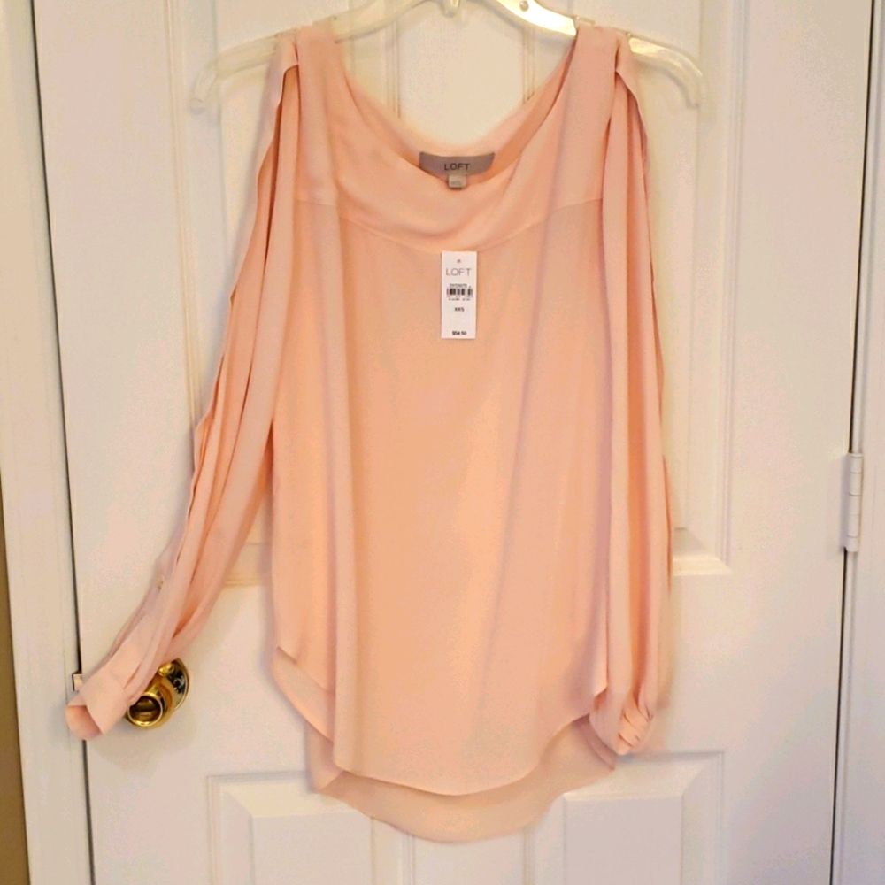 Blush blouse
